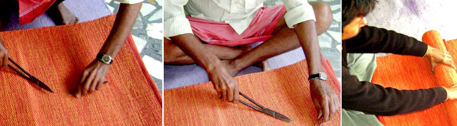 Závěrečná kontrola koberce